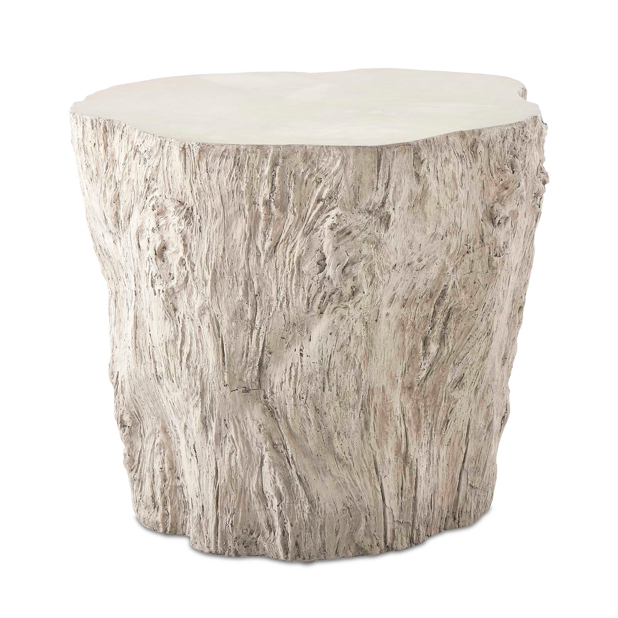 Uttermost Oakmont White Outdoor Side Table 50196