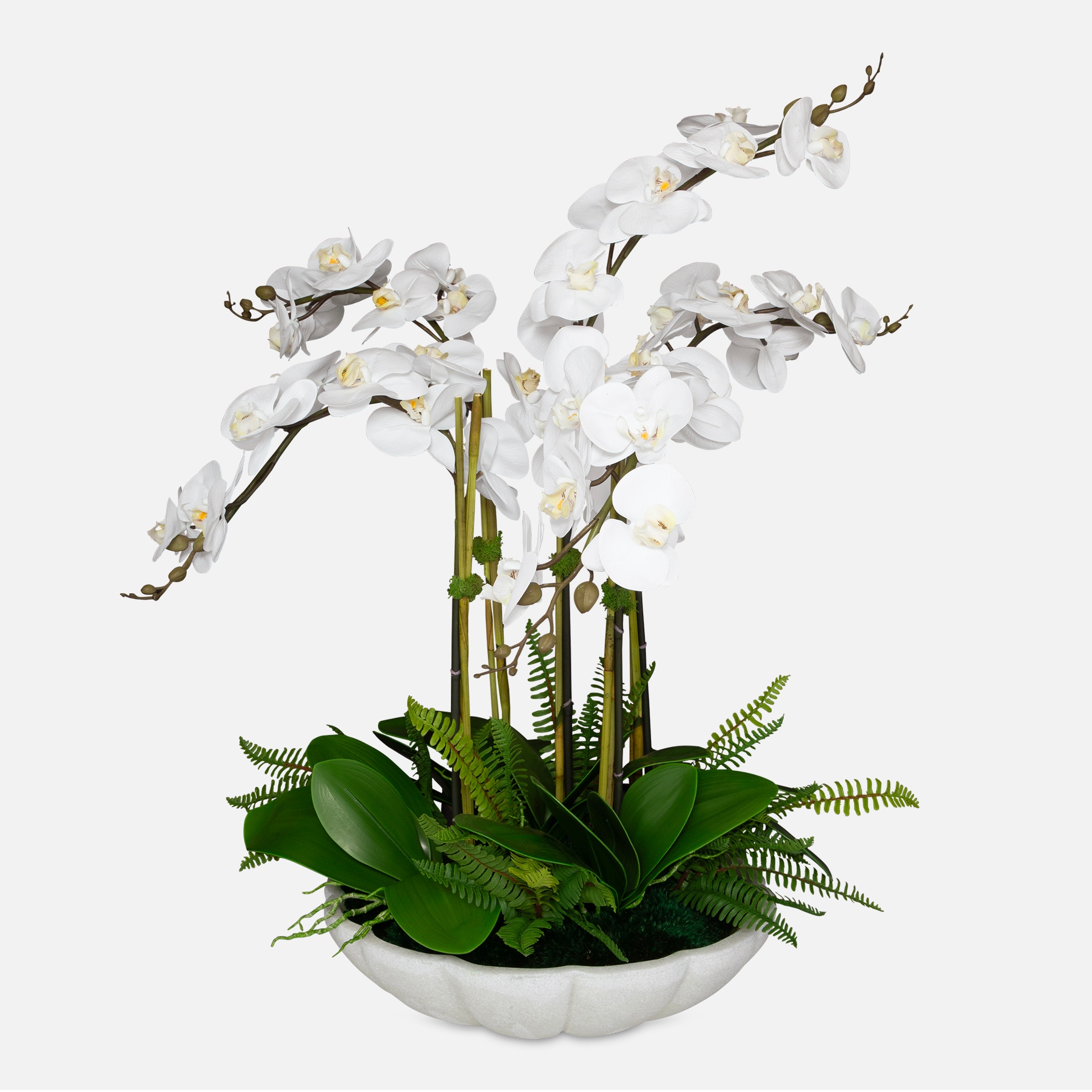 Uttermost Flowers and Plants Flourish Orchid Centerpiece 60239