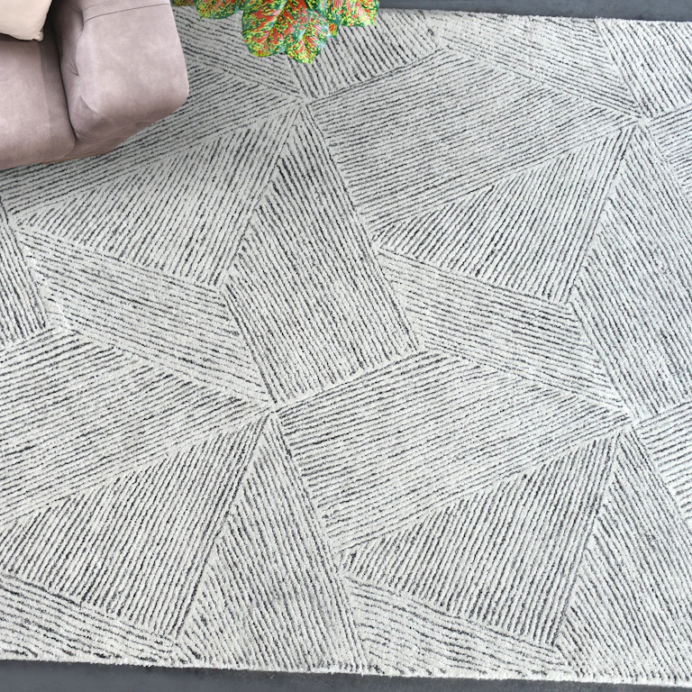 Uttermost Area Rugs Paonia Geometric 8 X 10 Rug 73093-8 - Indian River ...