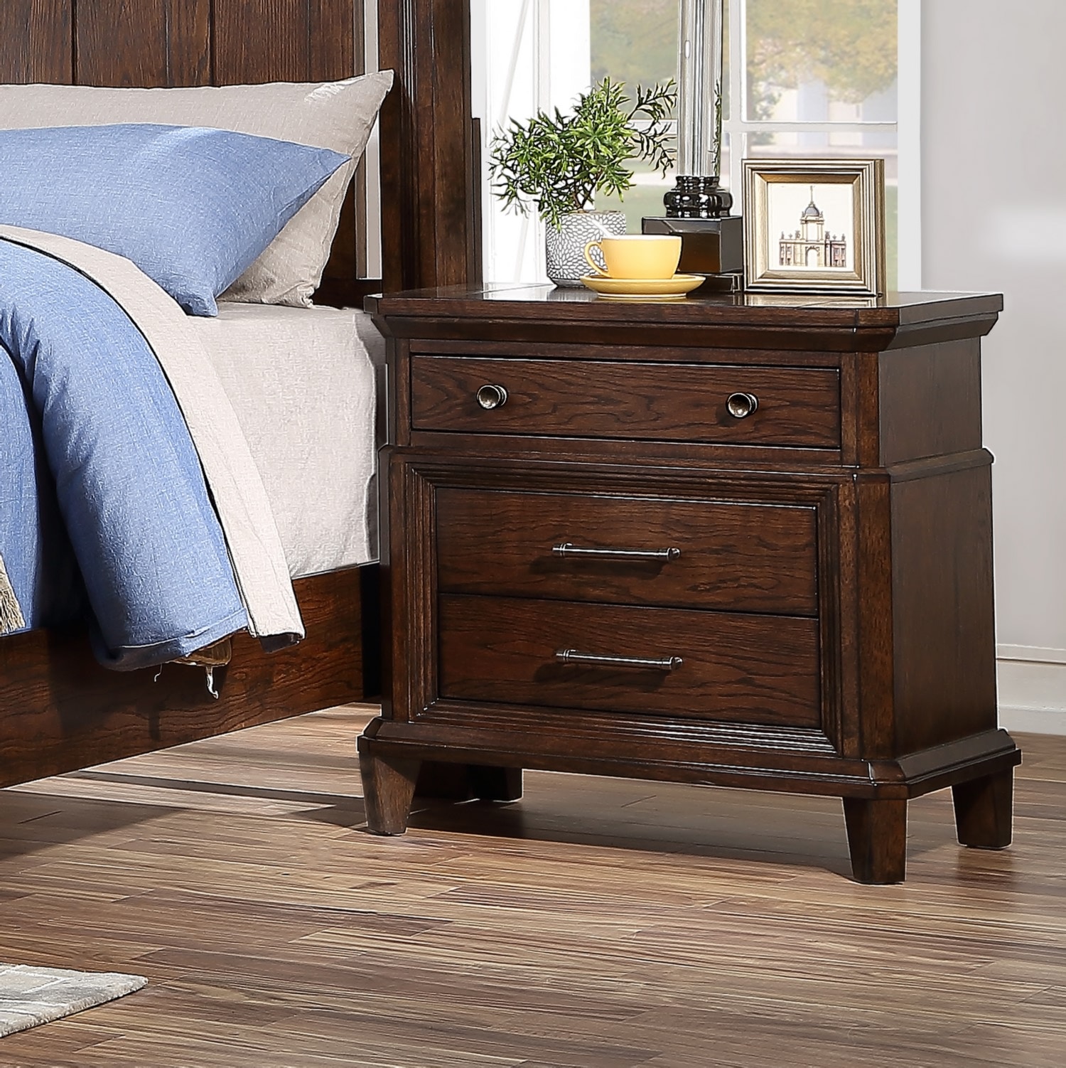 Winners Only Bedroom Panel Queen Bed BK3001Q Carol House Furniture