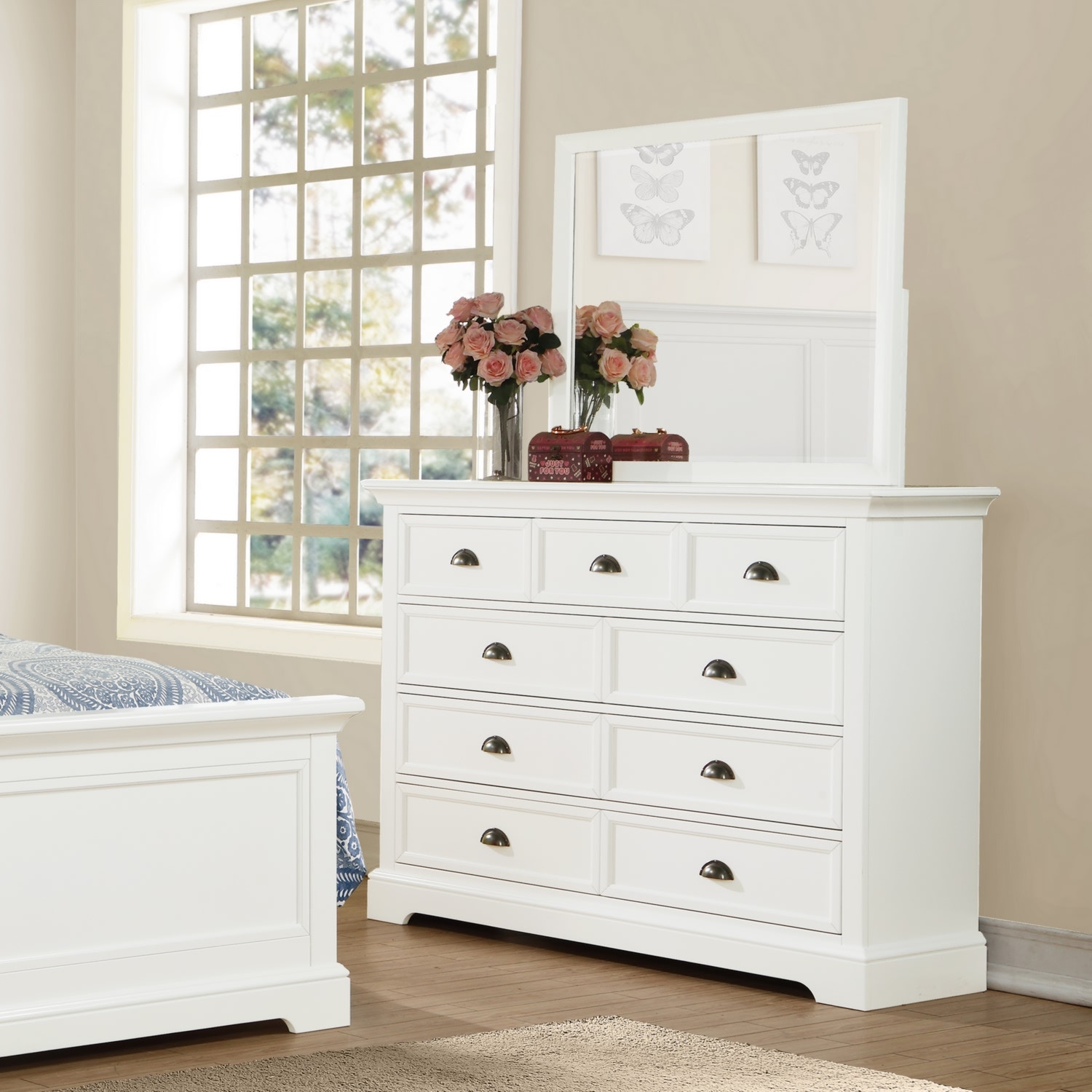 Tamarack deals white dresser