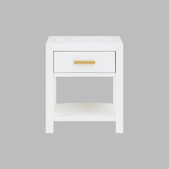 Winners Only Fresno - White 20" 1-Drawer Nightstand BFP2005Y