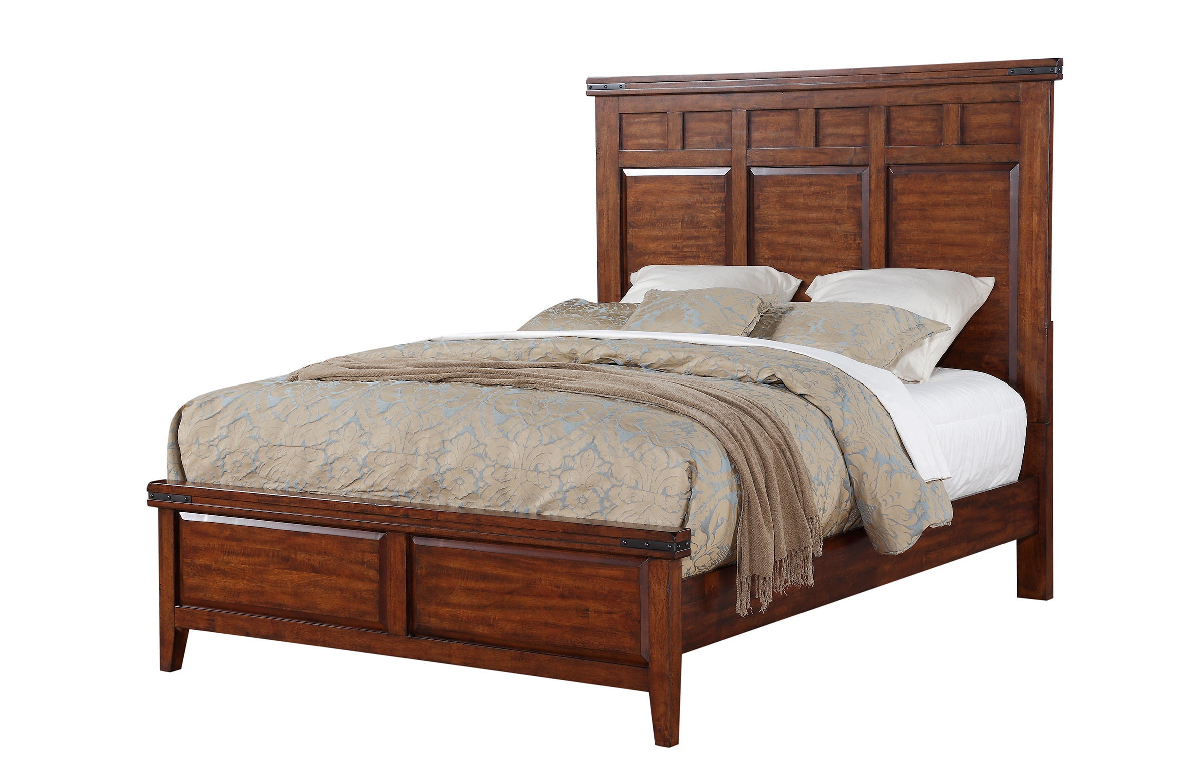 Winners Only Bedroom Panel Bed BMG1001Q Woodworks Home Furnishings