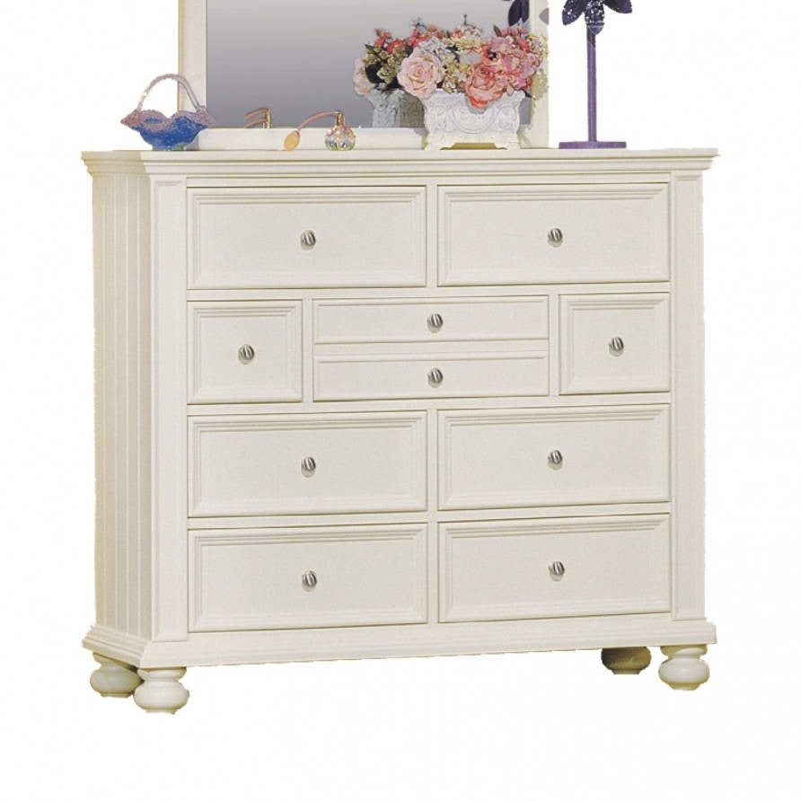 Winners Only Cape Cod - Eggshell White BP1006YNX 50" Tall 9 Drawer Dresser