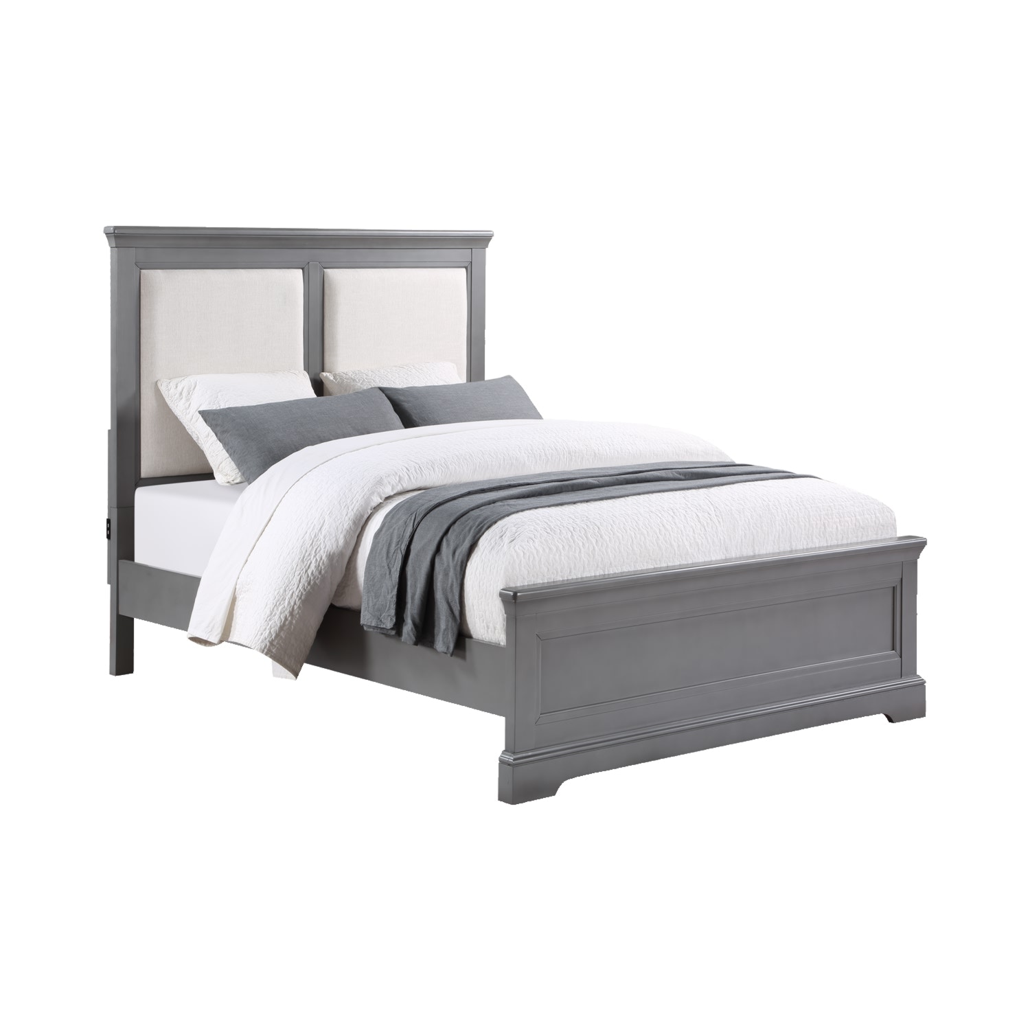 Winners Only Upholstered Panel Full Bed BTG1002F