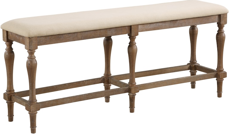 Winners Only Augusta - Rustic Brown 60" Tall Bench DAT245624R