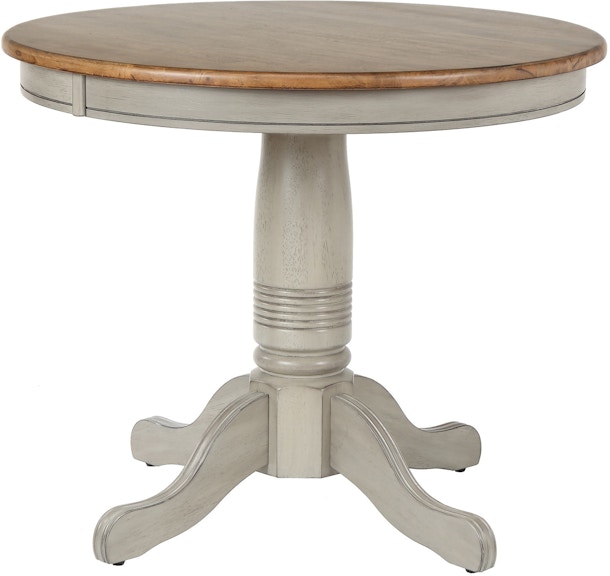 Winners Only Barnwell 36" Solid Wood Round Pedestal Table DB53636