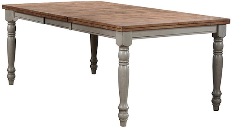 Winners Only Barnwell 78" Leg Table with 18" Butterfly Leaf DB54278