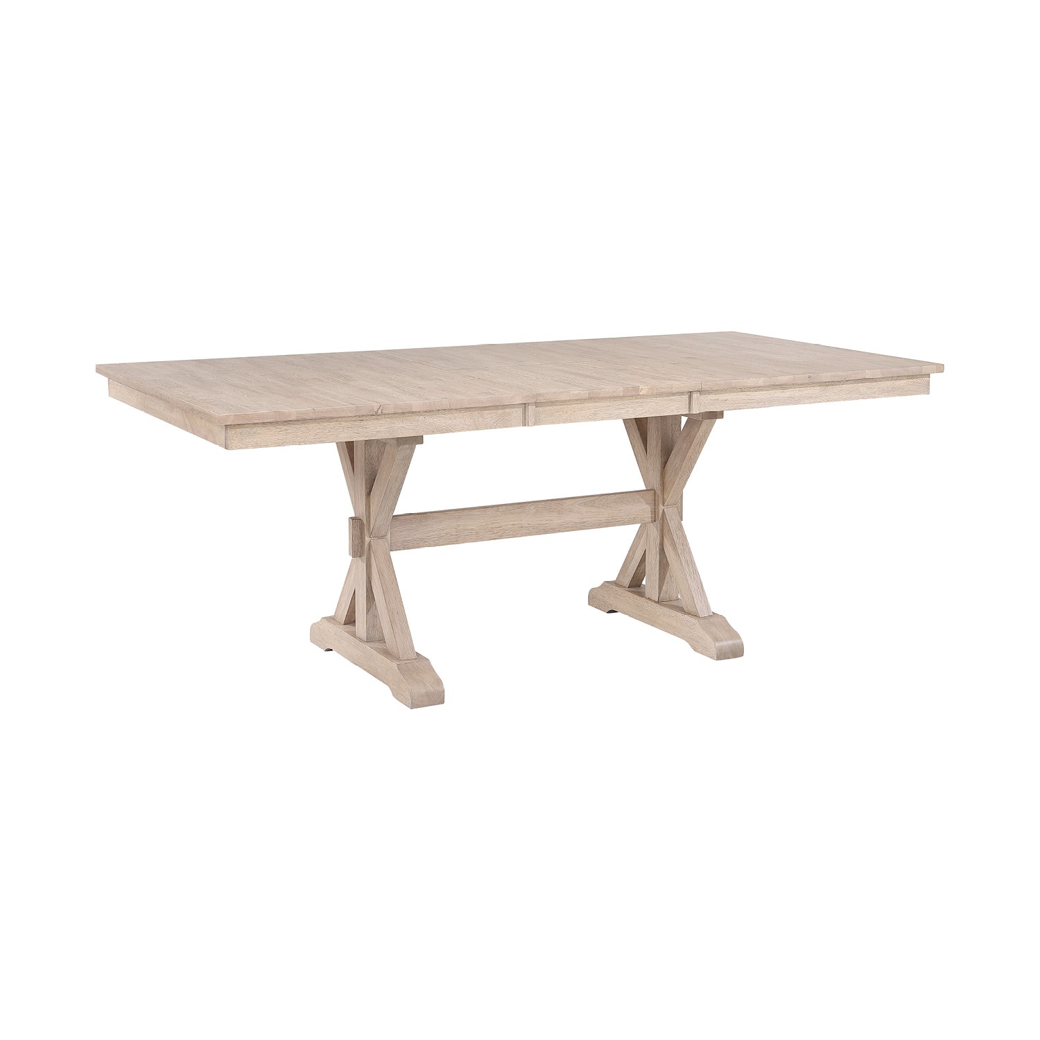 Winners Only 78 Inch Trestle Table with 18 Inch Butterfly Leaf DBA13878N