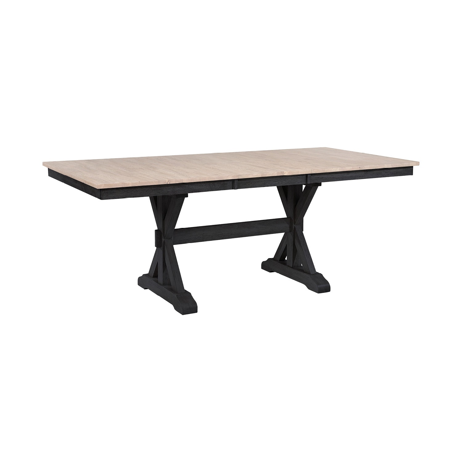 Winners Only 78 Inch Trestle Table with 18 Inch Butterfly Leaf DBA13878NE