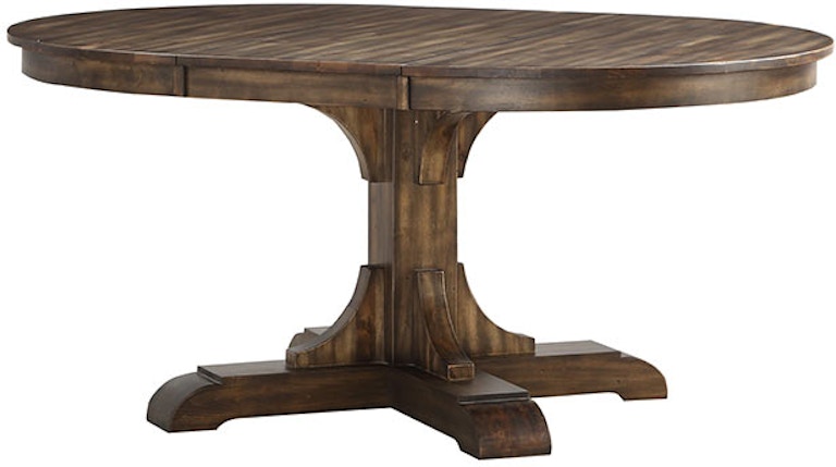 Winners Only Daphne 66" Pedestal Table with 18 in Leaf DD34866