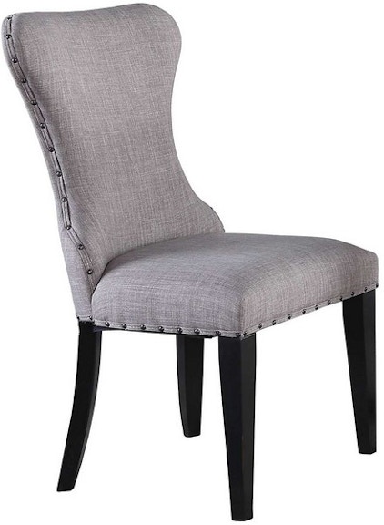 Winners Only Casual Dining Upholstered Mini Wingback Side Chair