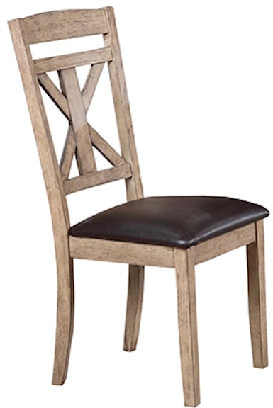 Winners Only Grandview X-Back Side Chair DFG1452SN