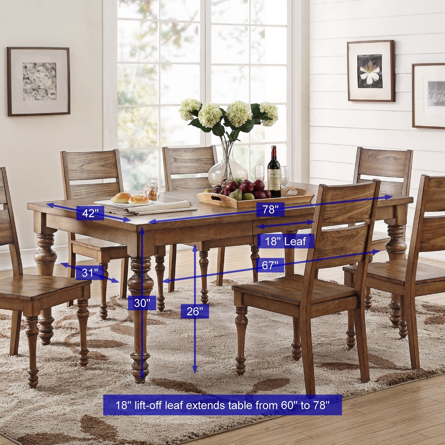 Winners Only Colorado Trestle Table - Thumbnail 3
