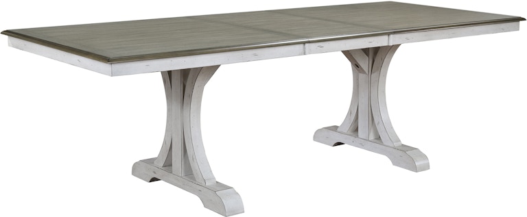 Winners Only Highland 96" Pedestal Table with 20 in Leaf DH44096N