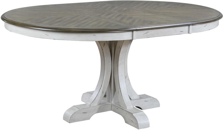 Winners Only Highland 66" Pedestal Table with 18 in Leaf DH44866N
