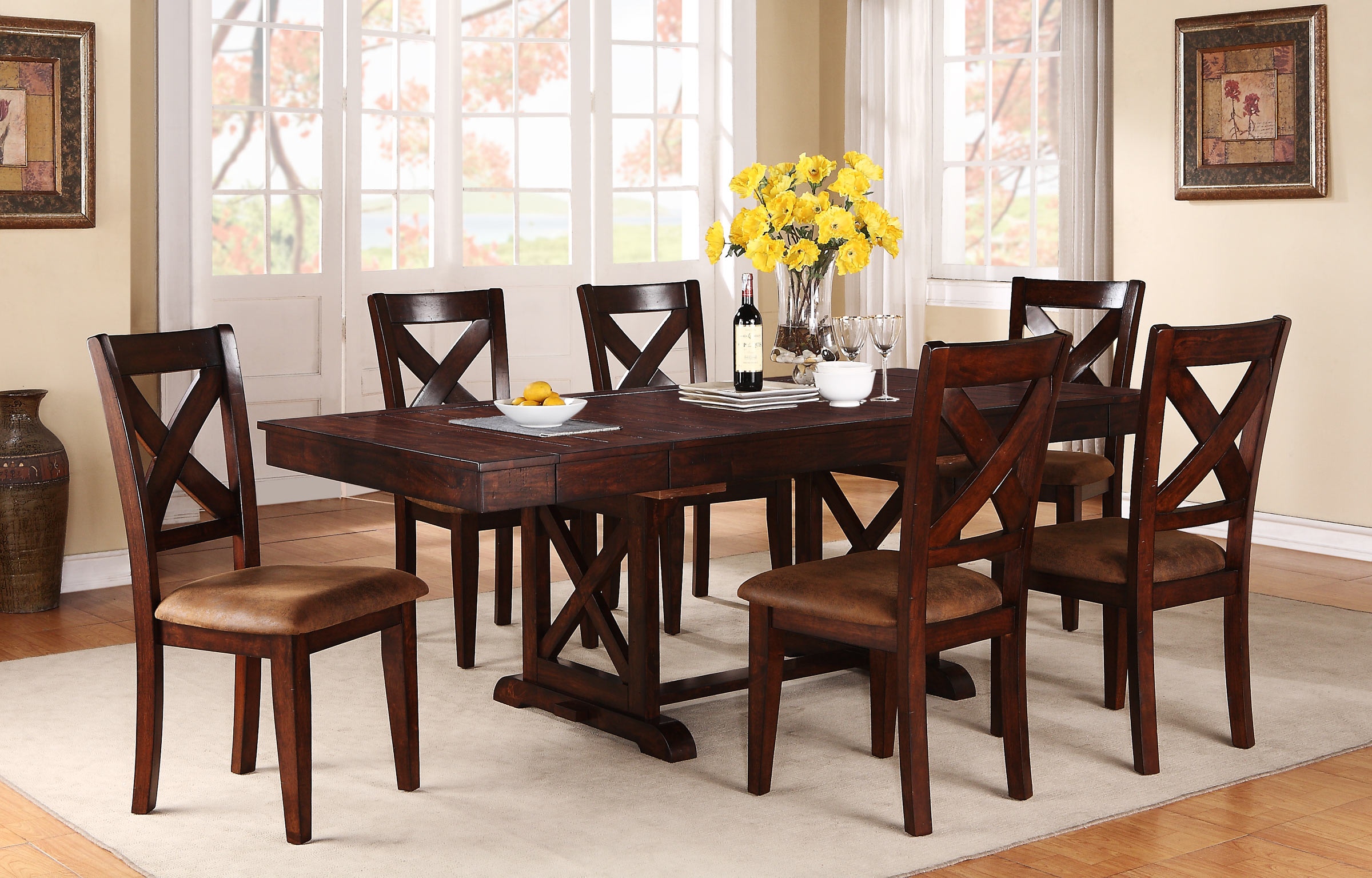 winners only mango dining set