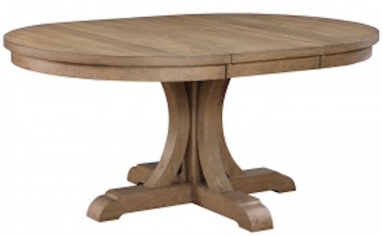 Winners Only Nevada 66" Pedestal table with 18" Leaf DNA14866