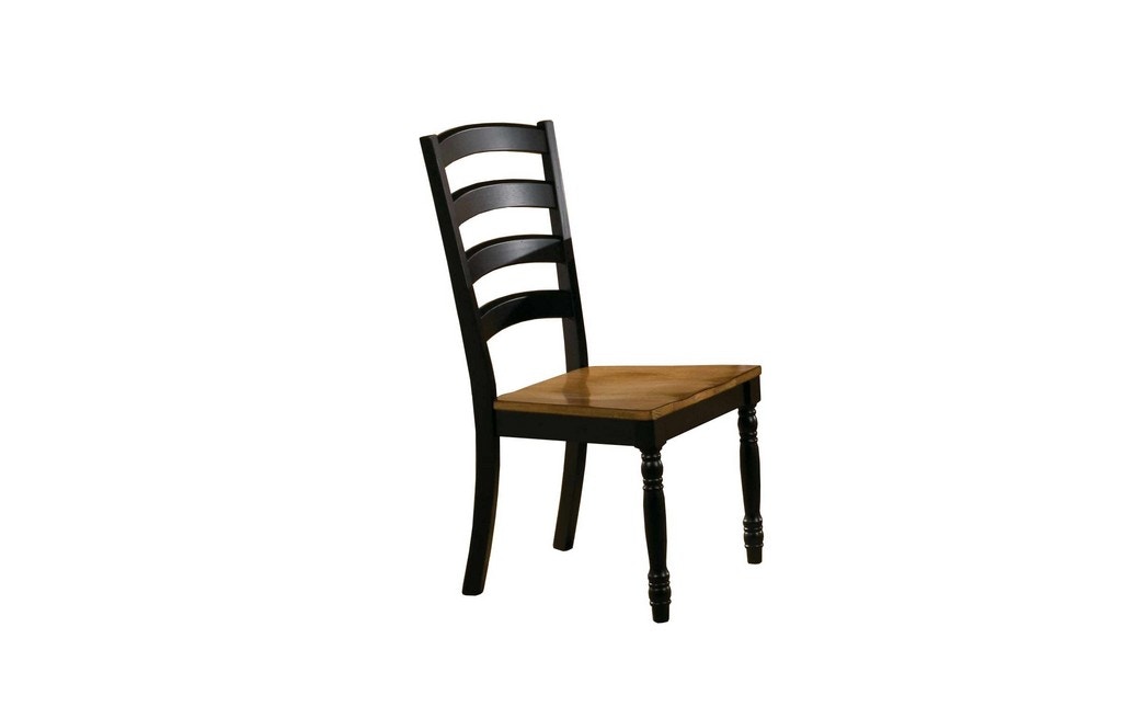 Ladder back side online chair