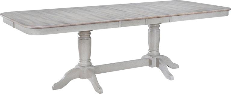 Winners Only Ridgewood 96" Trestle Table with 2x12" Leaves DR24296