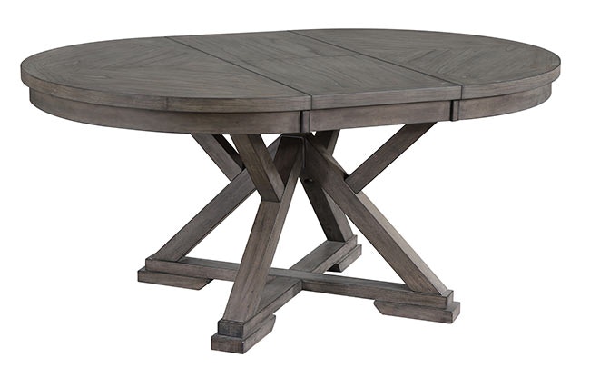 round dining table w leaf