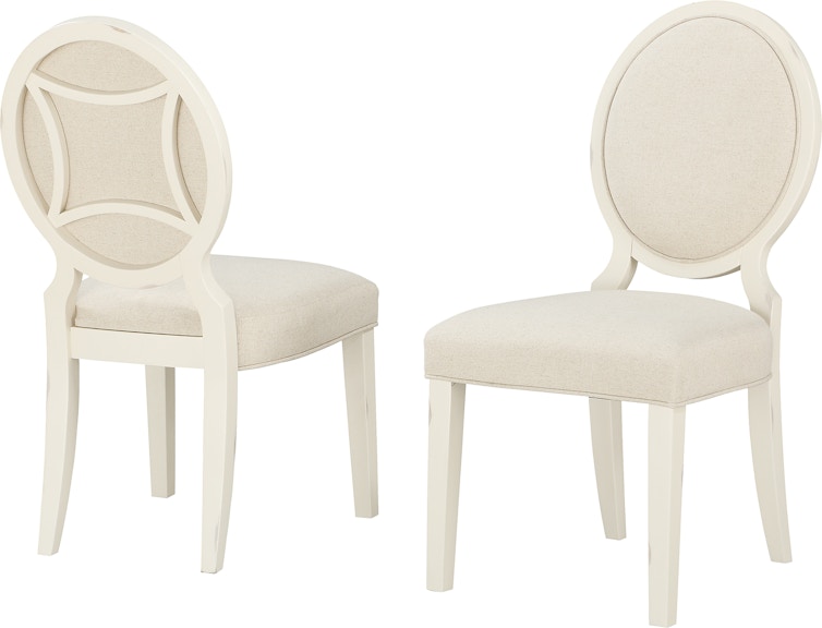 Winners Only Torrance - White Shield Back Side Chair DT3451SP