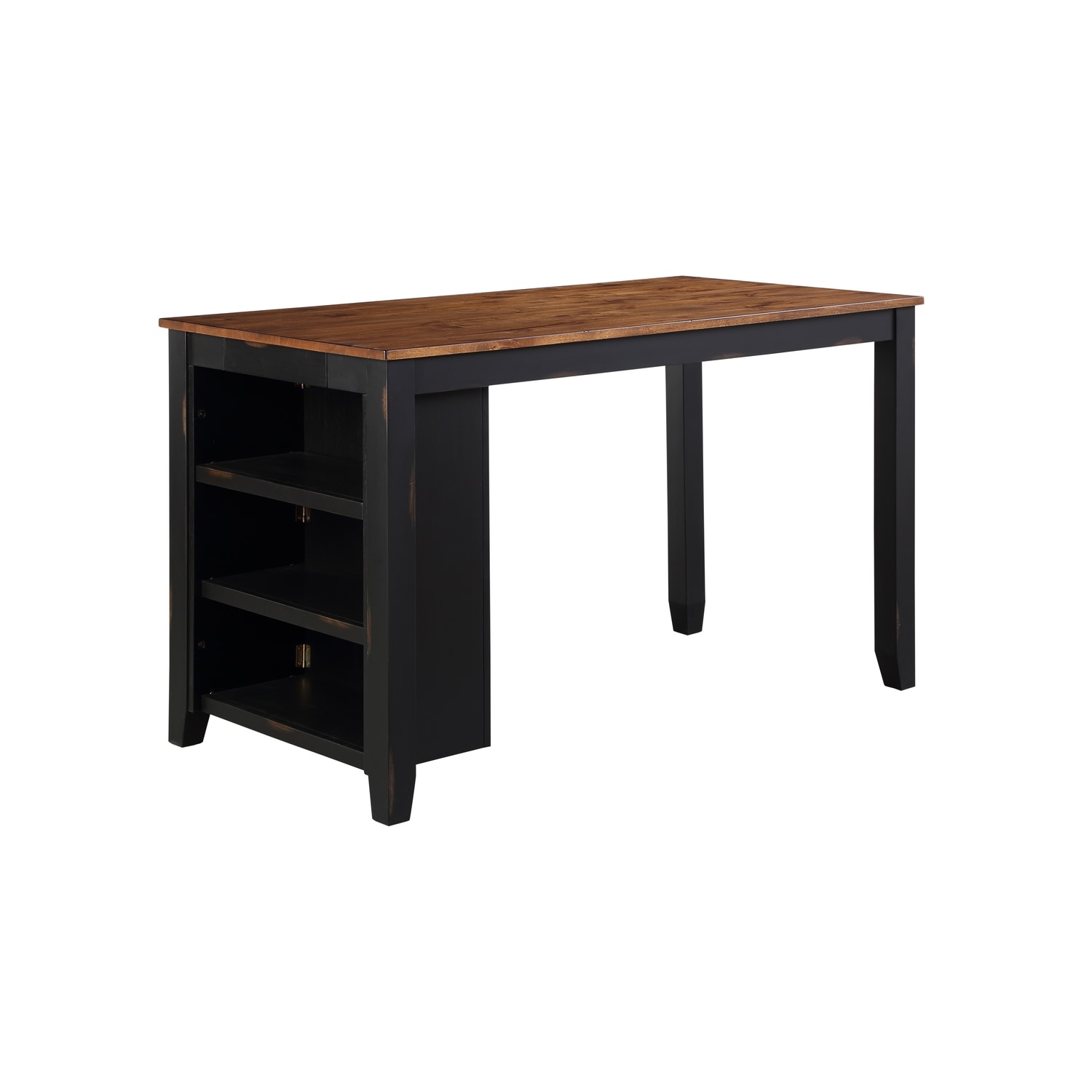 Tall bar deals table with storage