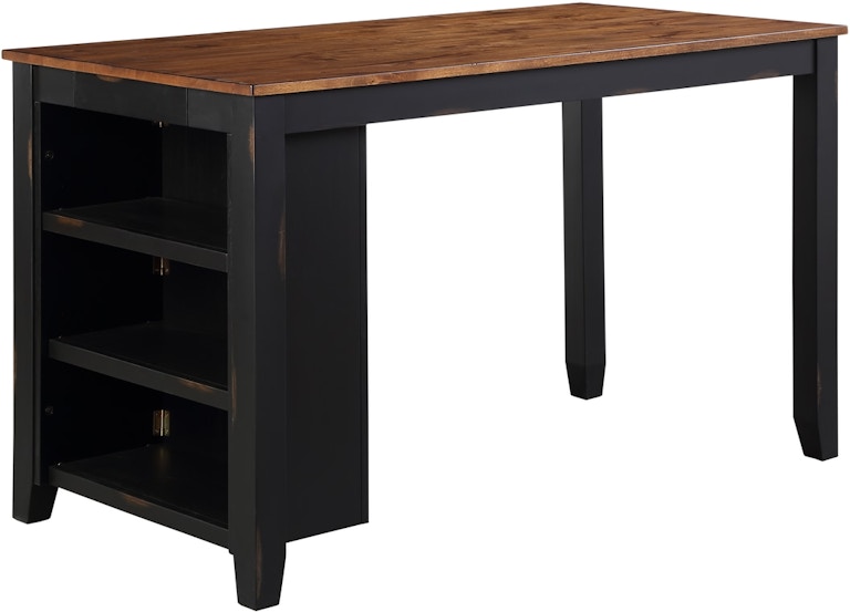Winners Only Woodbridge - Ebony 60" Storage Tall Table with 2 Drawers DWBT43060E