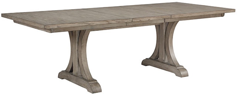 Winners Only Xena 96" Pedestal Table with 20" Leaf DX34096