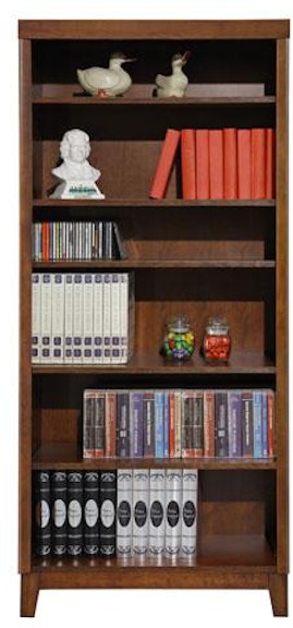 Winners Only Koncept - Brown Cherry 72" Open Bookcase GK13272B