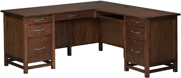 Winners Only Kentwood 68" Desk with 44 in Return GK368R