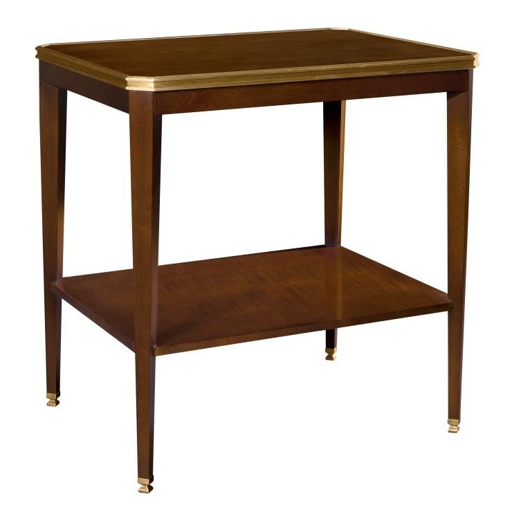 Hickory Chair Austell Side Table With Wood Top HC1586-71W