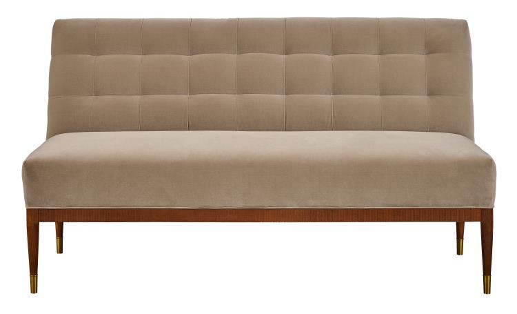 Hickory Chair Laurent Banquette M2m 56 Or 63w 