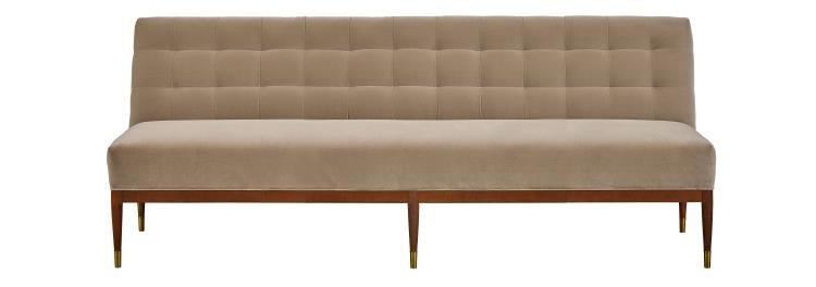 Hickory Chair Laurent Banquette M2m 84 Or 91w 