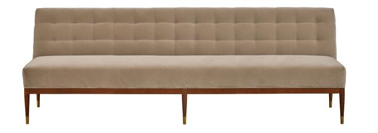 Hickory Chair Laurent Banquette M2m 98 Or 105w 