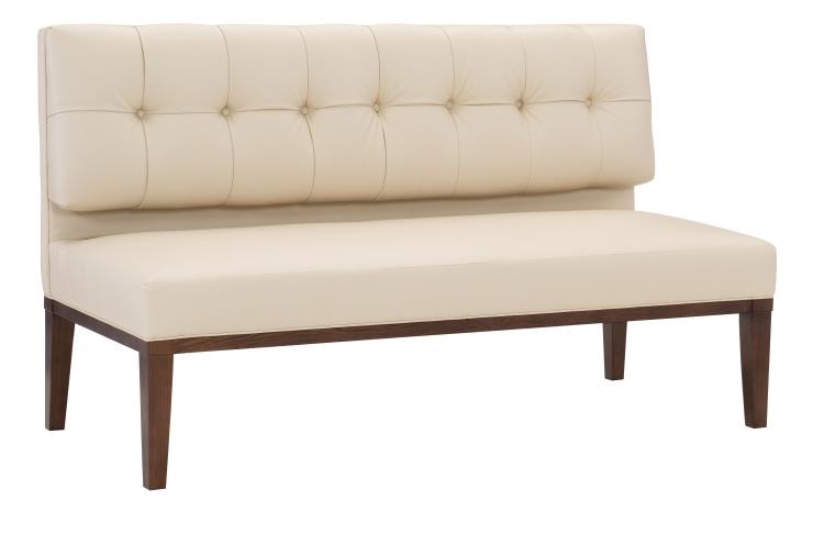 hickory white banquette