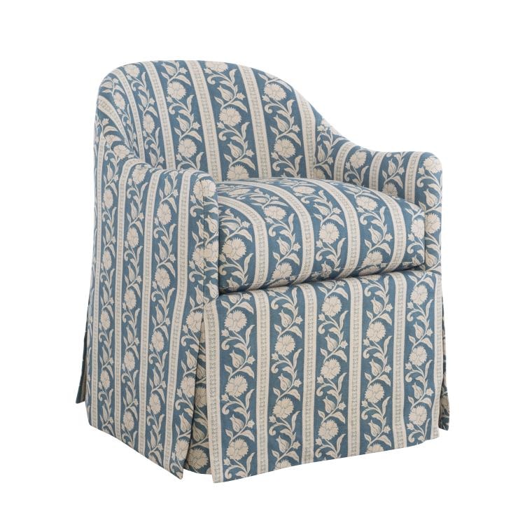 Hickory Chair Jennifer Dining Arm Chair With Casters HC3016-23CAS