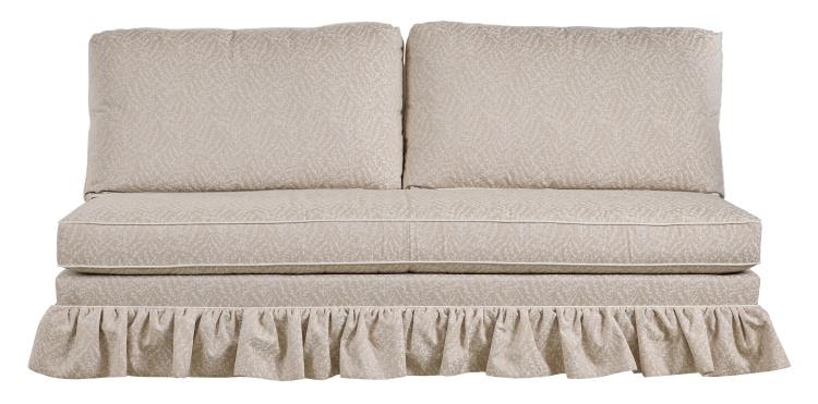 Hickory Chair Silhouettes M2m Armless Unit (Kick Pleat) HC4322-00