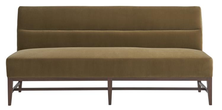 Hickory Chair Living Room Betty Straight Banquette HC722277 Hickory