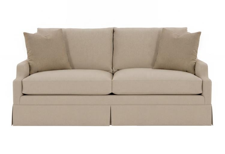 Hickory Chair Harrison Petite Sofa - Kickpleat Skirt PE6718-20