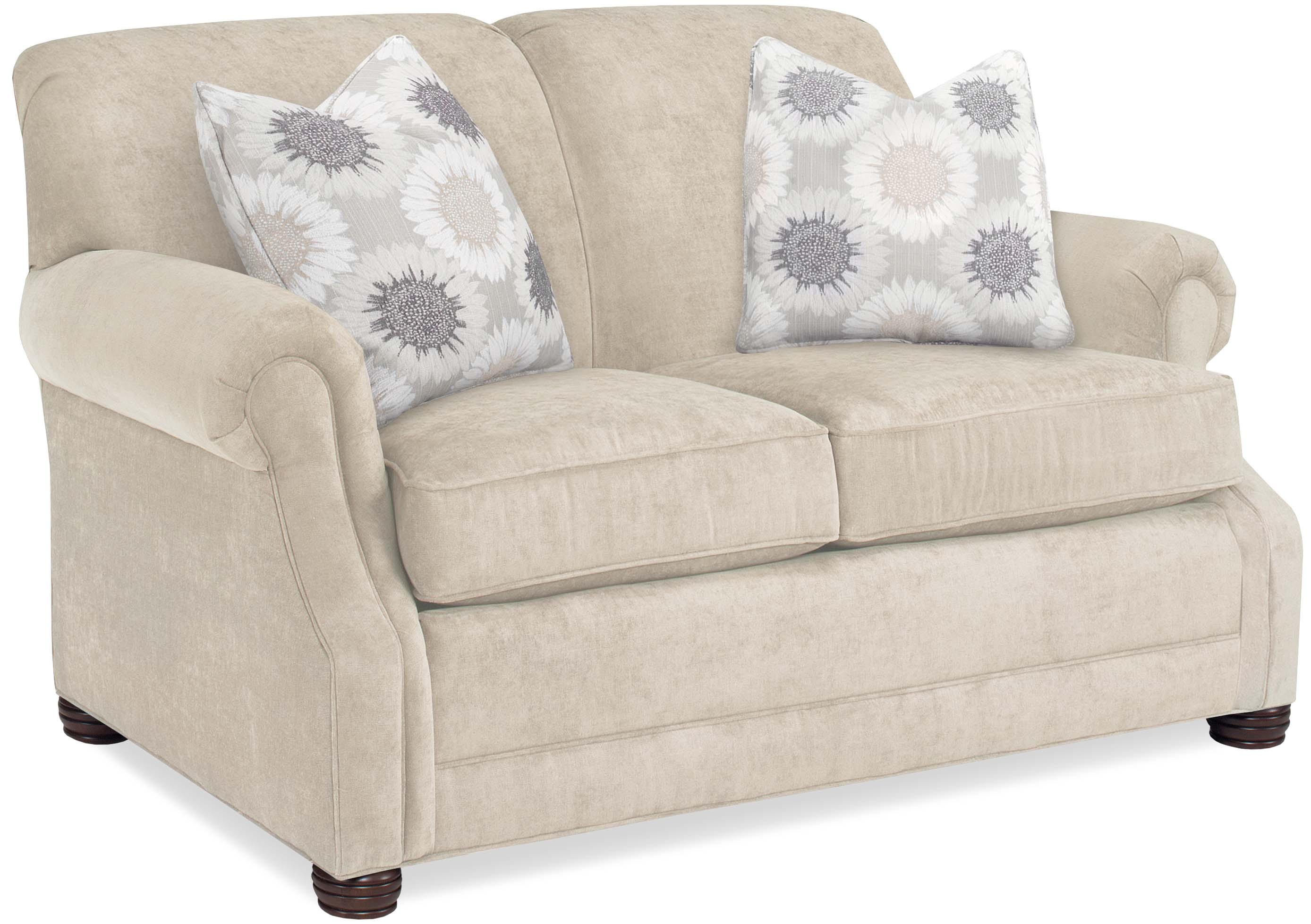 Temple Living Room Tailor Made Loveseat 5501 62 Hickory Furniture Mart Hickory NC