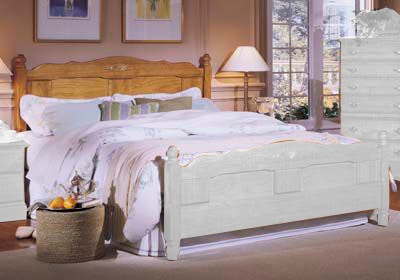 Carolina Furniture Works Bedroom Panel Headboard 237850 Lenoir Empire