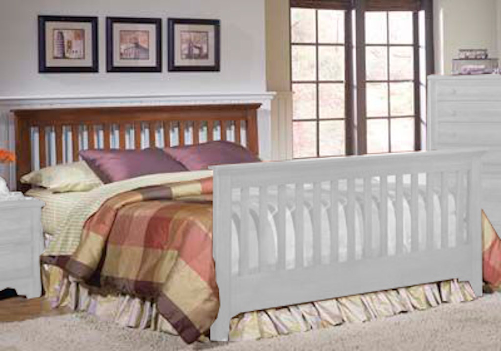 Carolina Furniture Works Bedroom Slat Footboard 317453