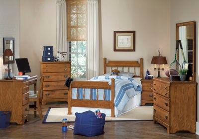 Carolina Furniture Works Youth Bedroom Student Desk 381400 Davis