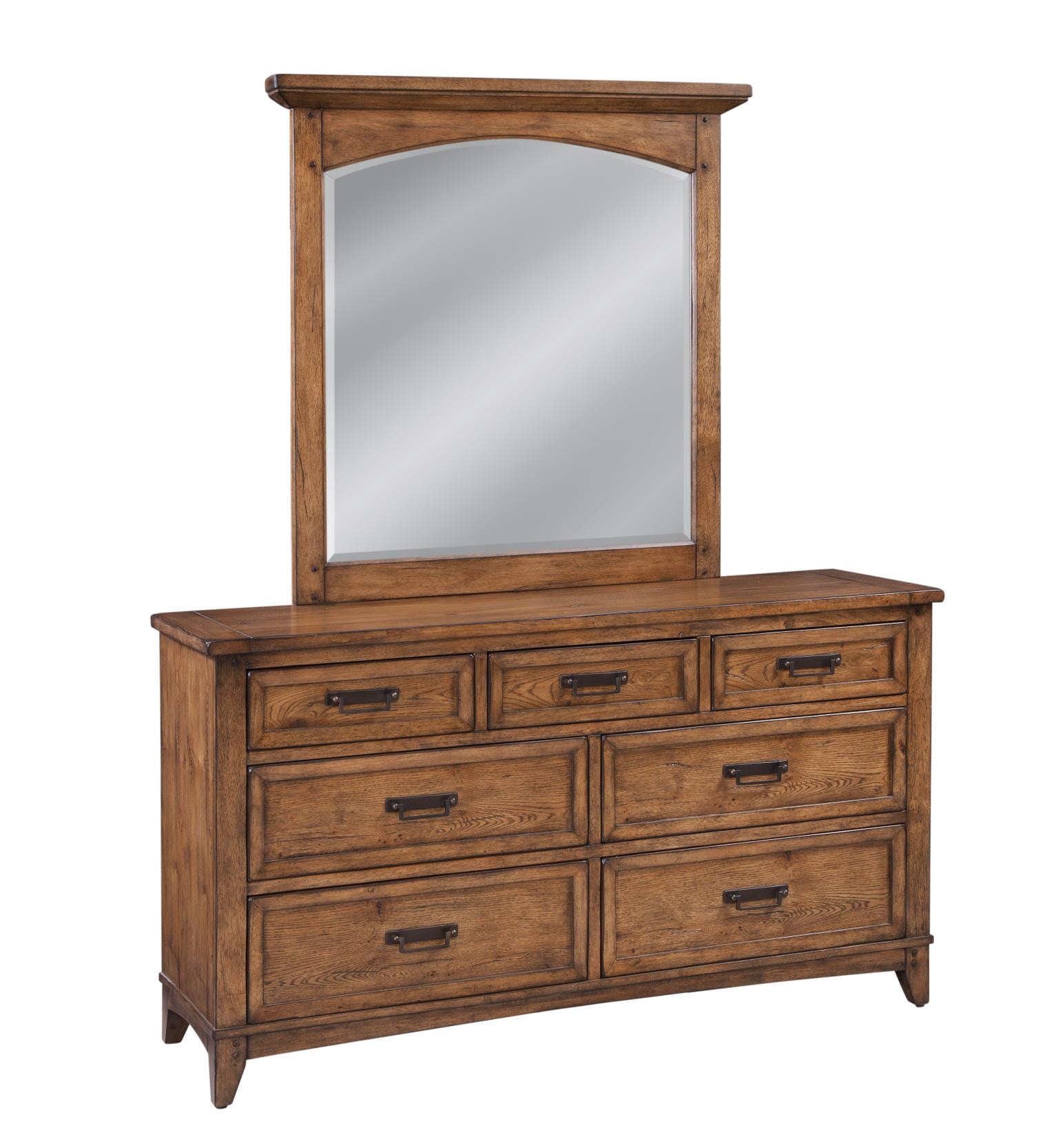 American Woodcrafters 2100 Oakdale- Dresser 2100-270