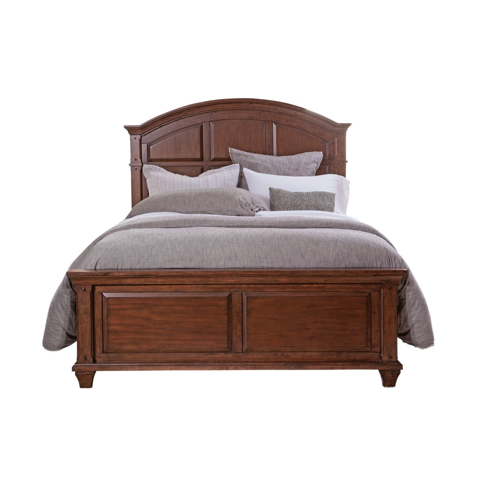 American Woodcrafters Bedroom Sedona Complete Queen Bed 240050PAN Hickory Furniture Mart