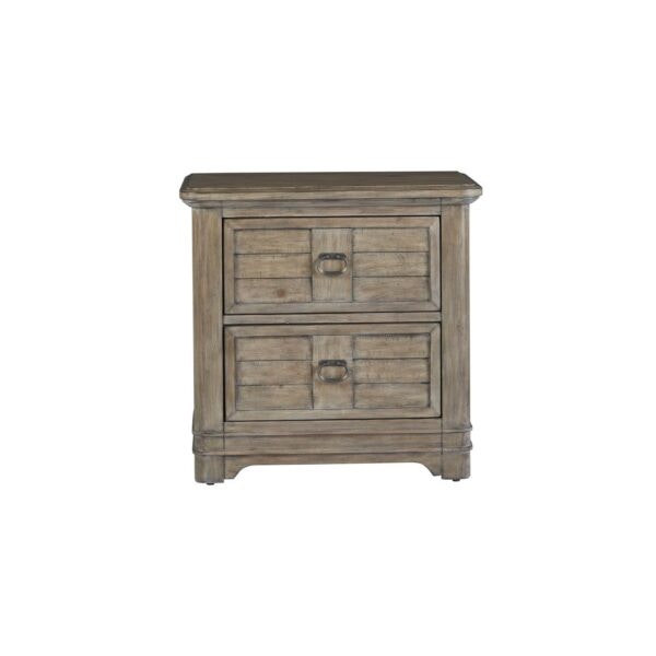 American Woodcrafters Bedroom Meadowbrook 2 Drawer Nightstand 2600-420 ...