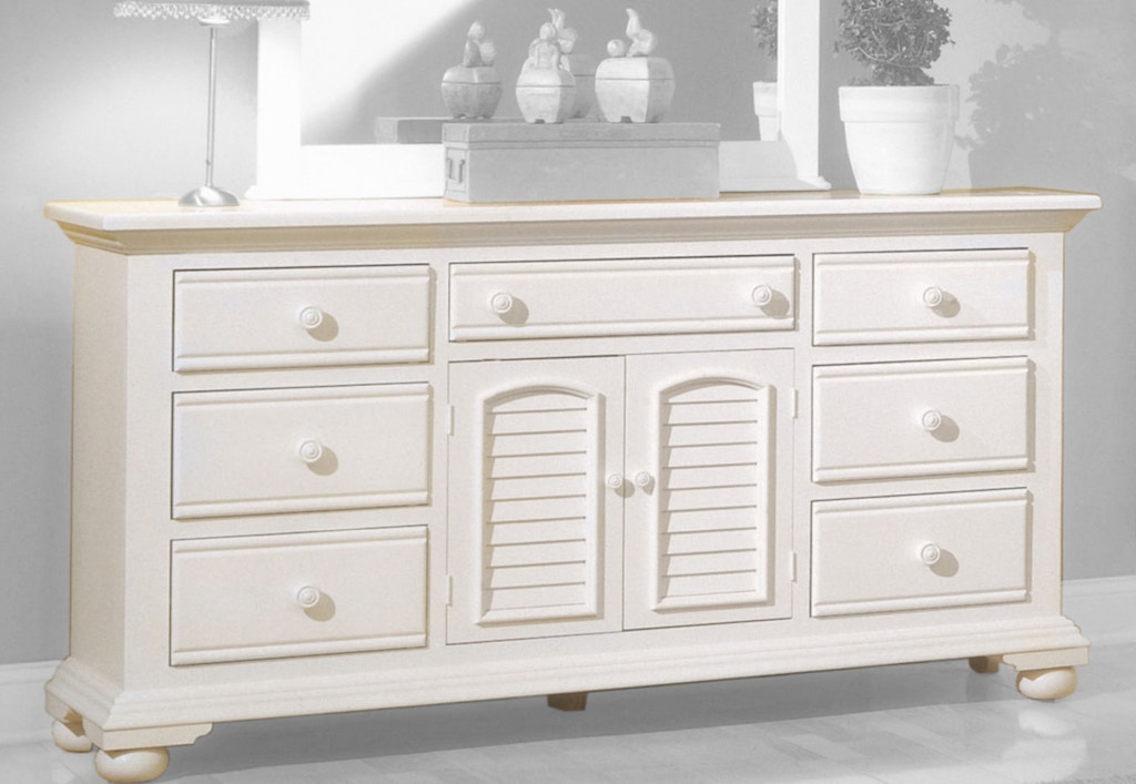 American Woodcrafters Bedroom Triple Dresser 6510 272