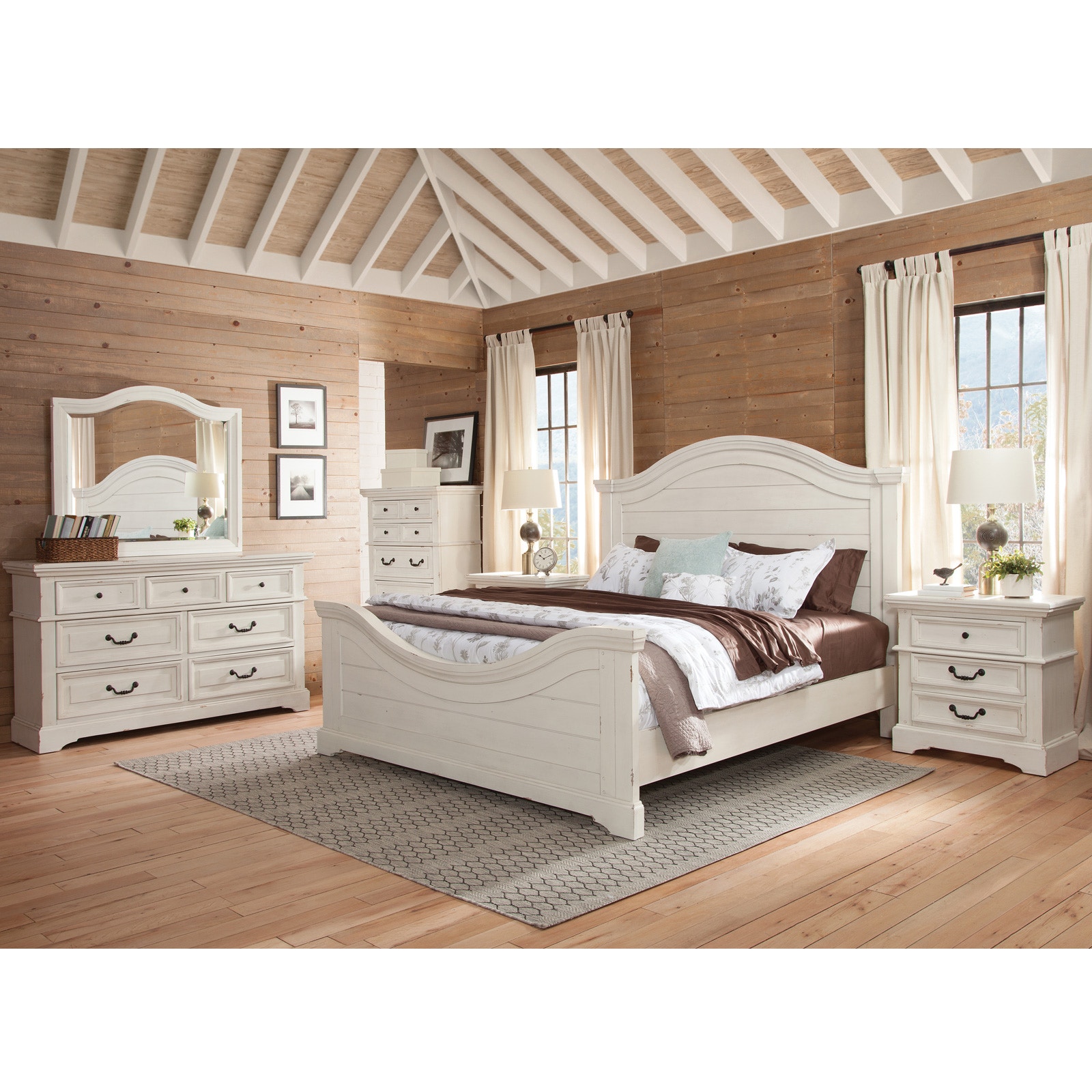  Stonebrook 4 Piece Bedroom Set 