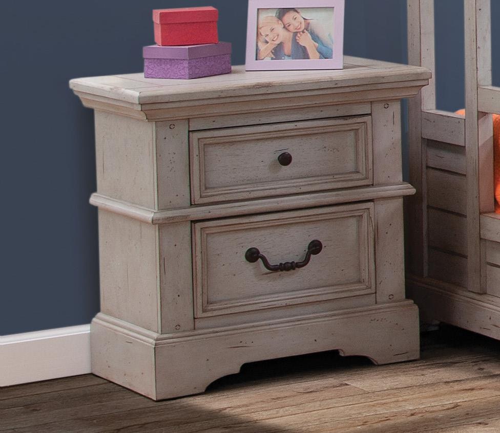 American Woodcrafters Youth Stonebrook Small Nightstand 7820-420 ...